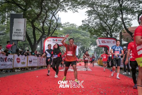Race photo from ONE RUN 10K 2025