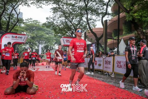 Race photo from ONE RUN 10K 2025