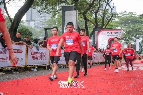 Race photo from ONE RUN 10K 2025