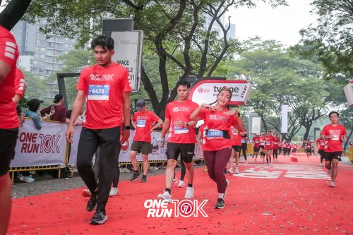 Race photo from ONE RUN 10K 2025