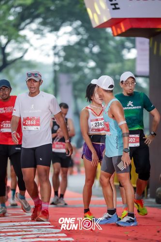 Race photo from ONE RUN 10K 2025
