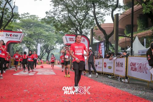 Race photo from ONE RUN 10K 2025