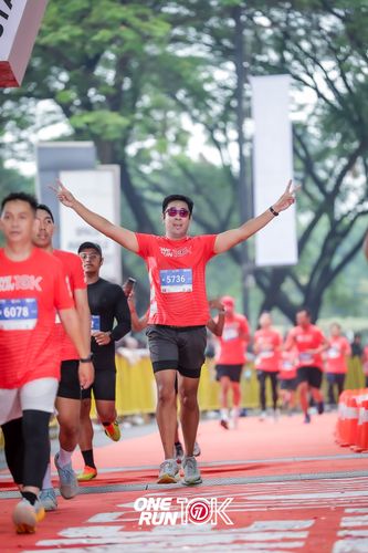 Race photo from ONE RUN 10K 2025