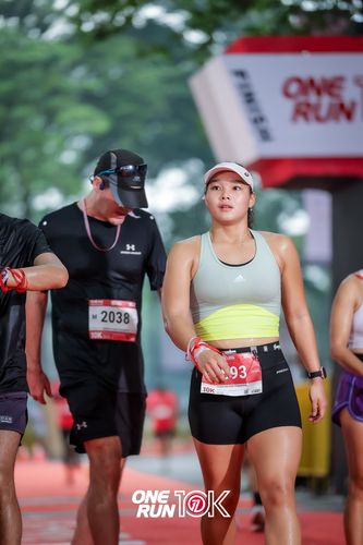 Race photo from ONE RUN 10K 2025