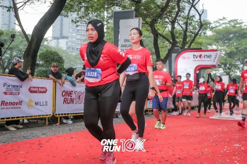 Race photo from ONE RUN 10K 2025