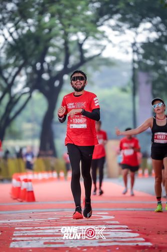 Race photo from ONE RUN 10K 2025