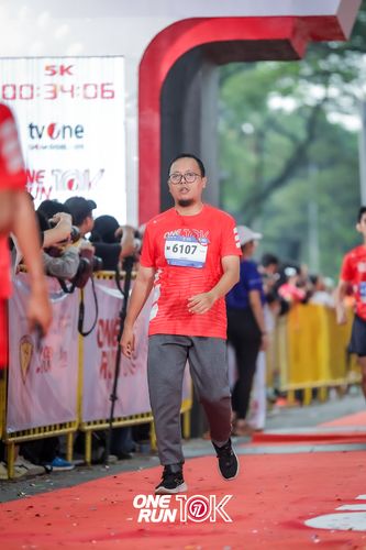 Race photo from ONE RUN 10K 2025