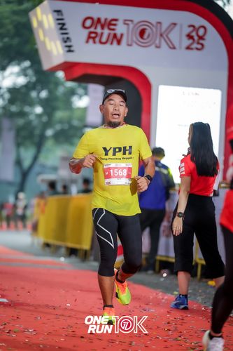 Race photo from ONE RUN 10K 2025