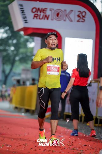 Race photo from ONE RUN 10K 2025