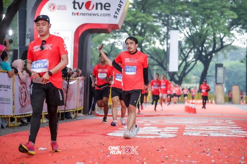 Race photo from ONE RUN 10K 2025