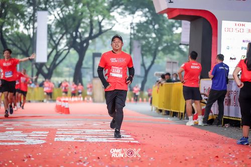 Race photo from ONE RUN 10K 2025