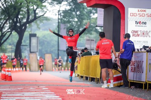 Race photo from ONE RUN 10K 2025