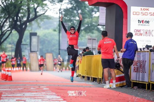 Race photo from ONE RUN 10K 2025