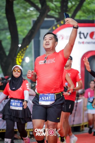 Race photo from ONE RUN 10K 2025