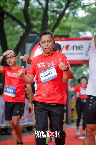 Race photo from ONE RUN 10K 2025