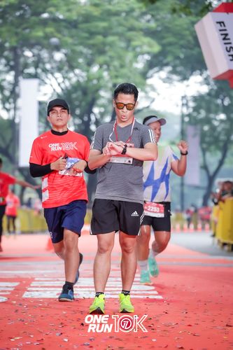 Race photo from ONE RUN 10K 2025
