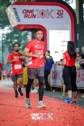 Race photo from ONE RUN 10K 2025