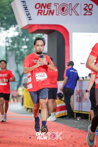 Race photo from ONE RUN 10K 2025
