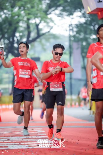 Race photo from ONE RUN 10K 2025