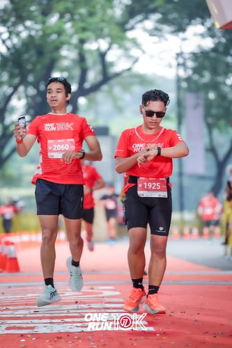 Race photo from ONE RUN 10K 2025