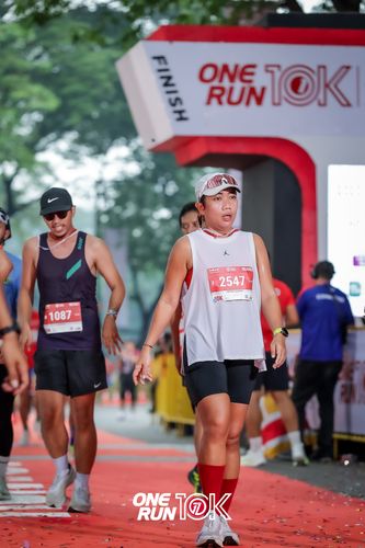 Race photo from ONE RUN 10K 2025