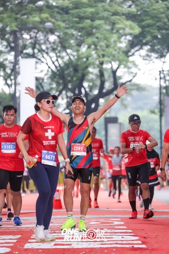 Race photo from ONE RUN 10K 2025