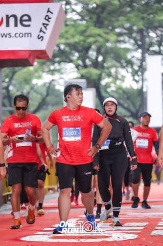 Race photo from ONE RUN 10K 2025