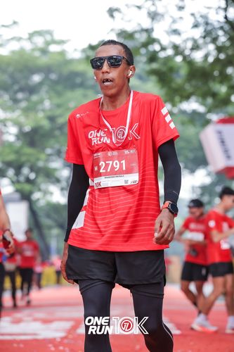 Race photo from ONE RUN 10K 2025