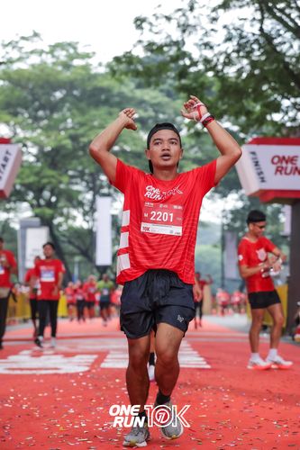 Race photo from ONE RUN 10K 2025