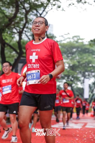 Race photo from ONE RUN 10K 2025