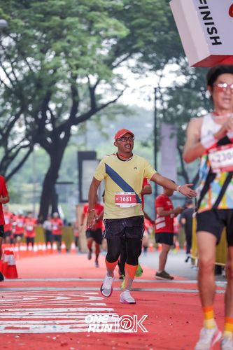 Race photo from ONE RUN 10K 2025