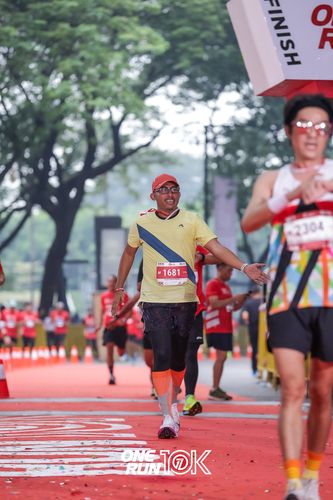 Race photo from ONE RUN 10K 2025