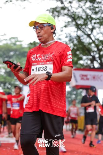 Race photo from ONE RUN 10K 2025