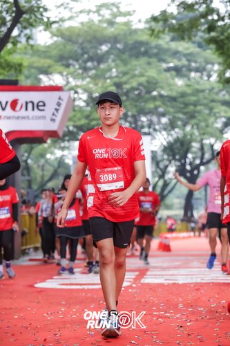 Race photo from ONE RUN 10K 2025