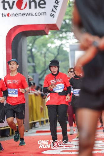 Race photo from ONE RUN 10K 2025