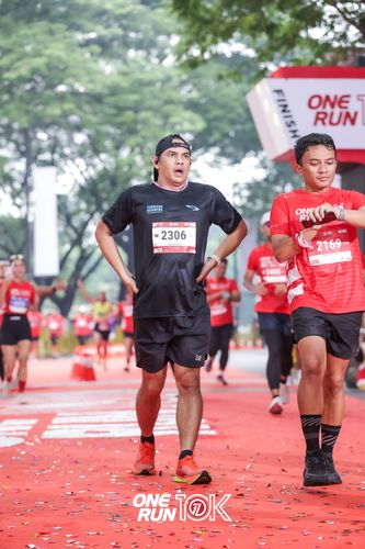 Race photo from ONE RUN 10K 2025