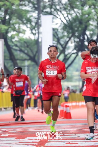 Race photo from ONE RUN 10K 2025