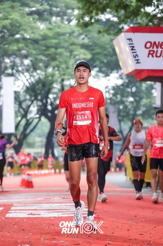 Race photo from ONE RUN 10K 2025