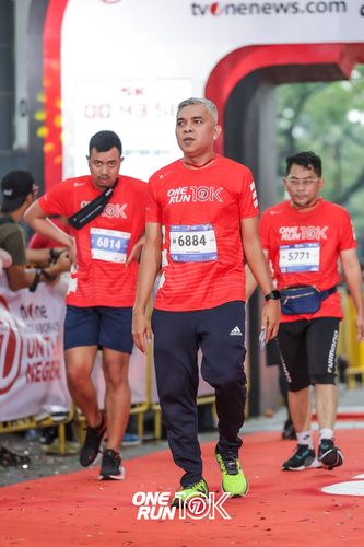Race photo from ONE RUN 10K 2025