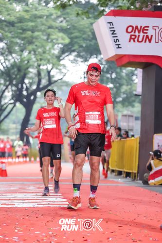 Race photo from ONE RUN 10K 2025