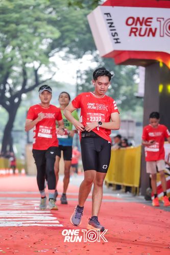 Race photo from ONE RUN 10K 2025