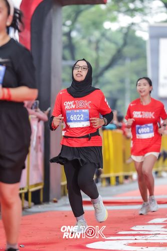 Race photo from ONE RUN 10K 2025