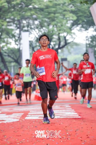 Race photo from ONE RUN 10K 2025