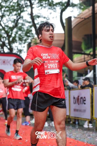 Race photo from ONE RUN 10K 2025