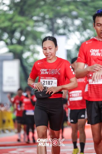 Race photo from ONE RUN 10K 2025