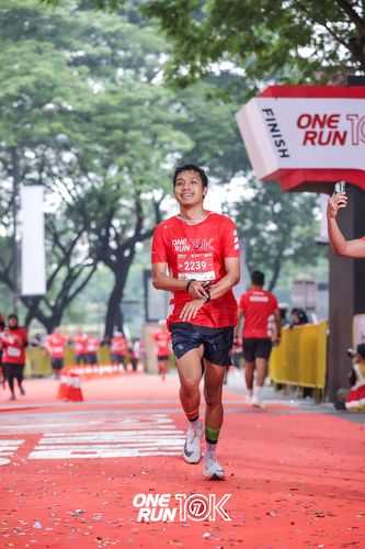 Race photo from ONE RUN 10K 2025