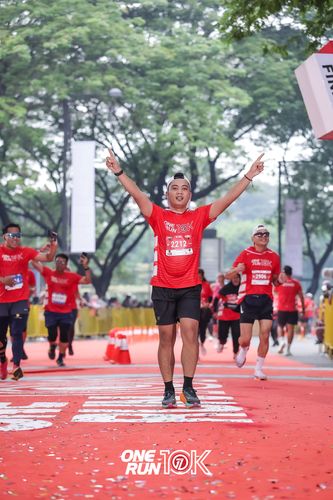 Race photo from ONE RUN 10K 2025