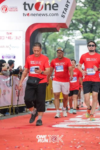 Race photo from ONE RUN 10K 2025
