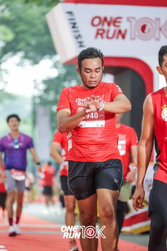 Race photo from ONE RUN 10K 2025