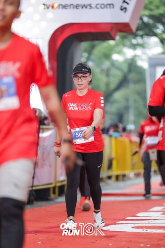 Race photo from ONE RUN 10K 2025